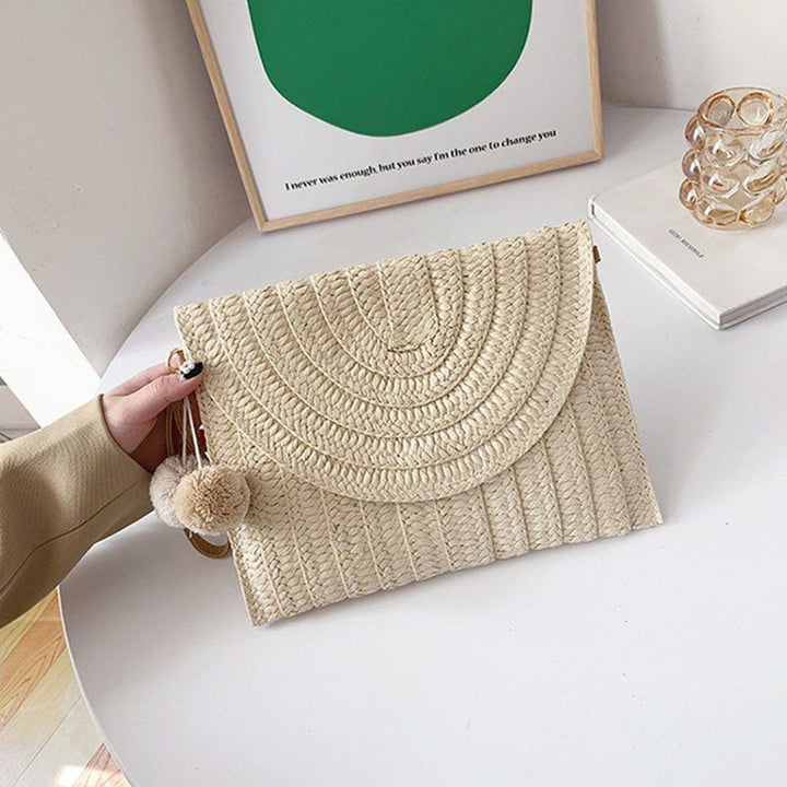 Stylish Handmade Natural Material Clutch Bag Skanto