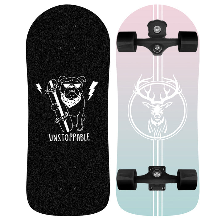 Unicorn-tema Grafisk Skateboard Skanto