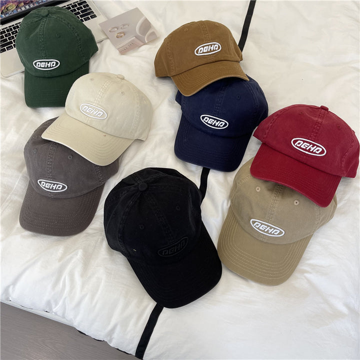Unisex Myk Bomull Justerbar Baseball Cap Skanto