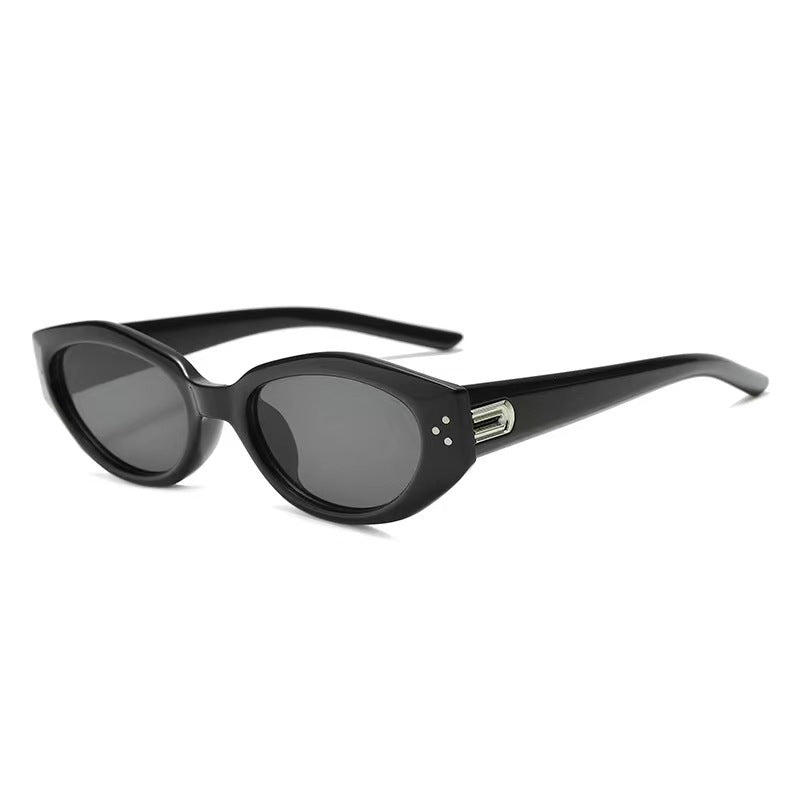 Dame mote retro solbriller i Cat Eye stil Skanto