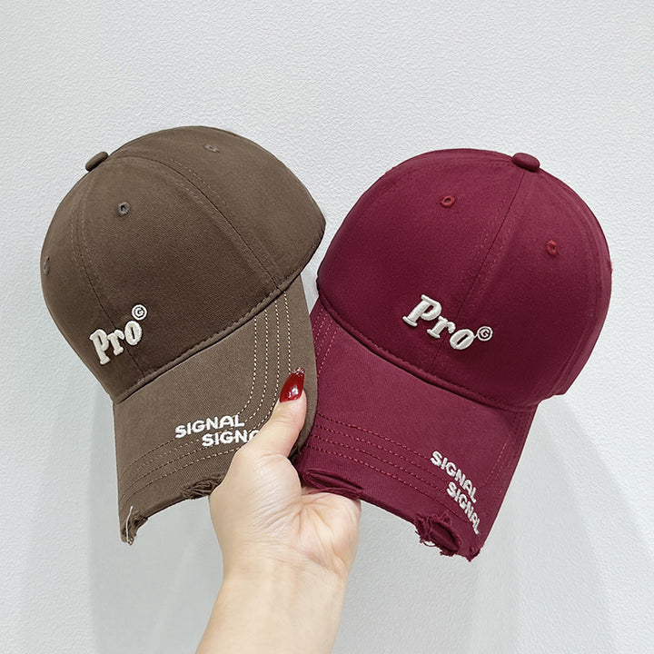 Dame's Casual Distressed Baseball Cap Skanto