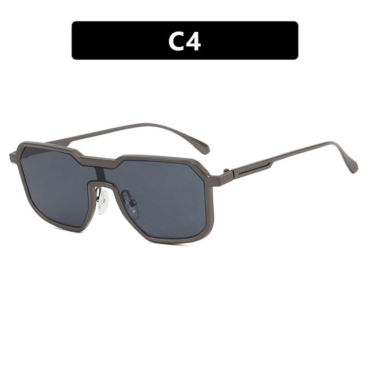 Women's extravagant geometric sunglasses with protective UV filter Skanto