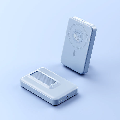 Bærbar Powerbank med innovativ magnetteknologi og integrert hurtigladingsfunksjon Skanto