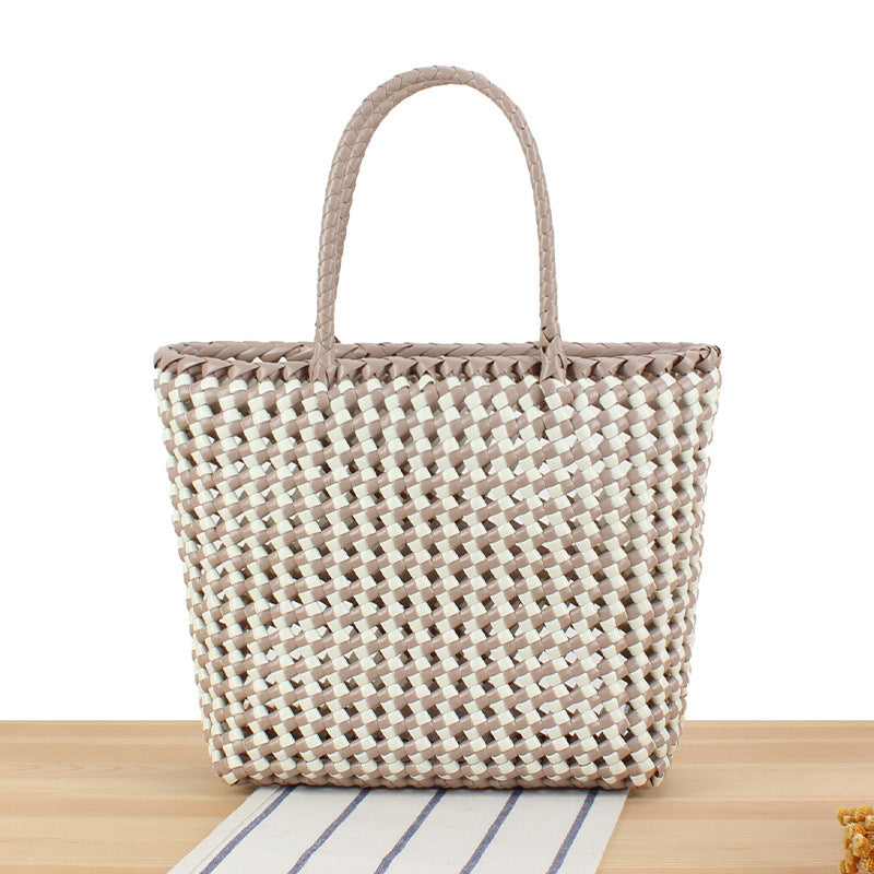 Large tote bag made of braided material Skanto