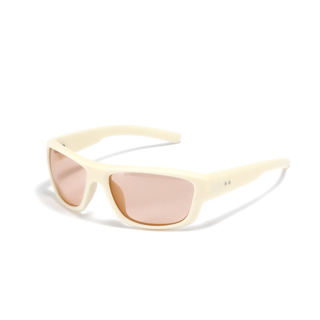 Dame sporty solbriller med bred UV-beskyttelse og lett ramme Skanto
