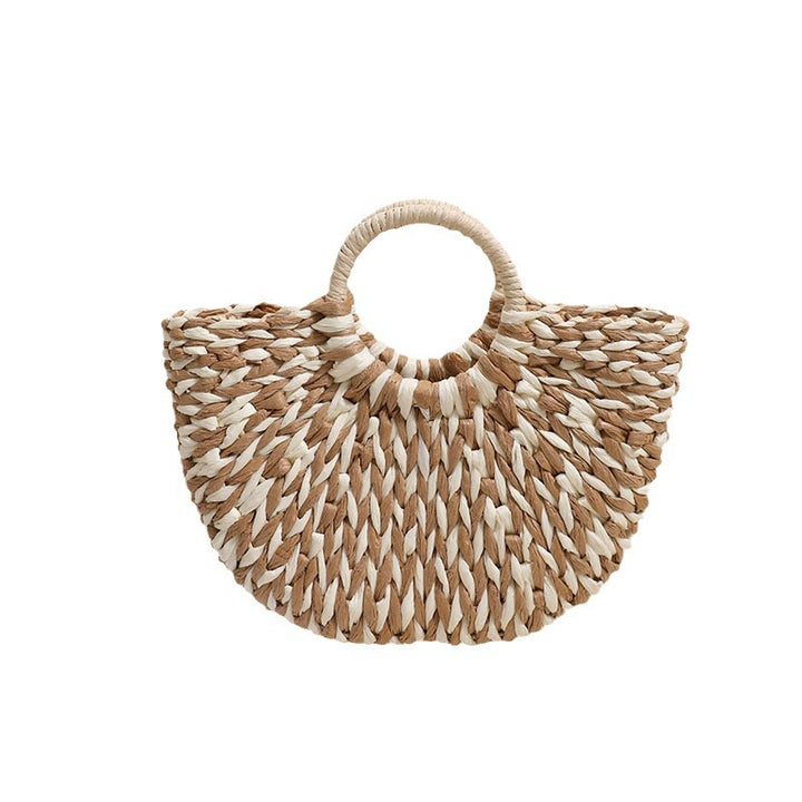 Braided basket bag with unique design Skanto