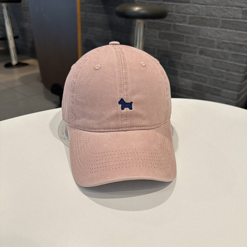 Herre Casual Brodert Bomullcaps Skanto