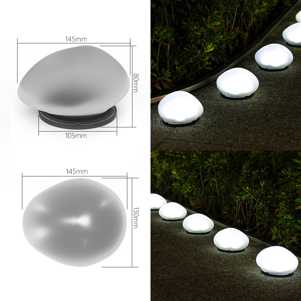 Oppladbare LED Pebble Sti Lys Vanntette Hage Akcent Skanto