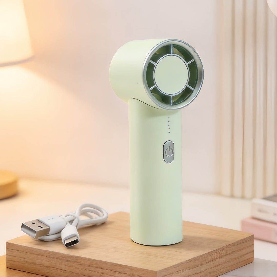 Dame bærbar mini-vifte med ergonomisk design Skanto