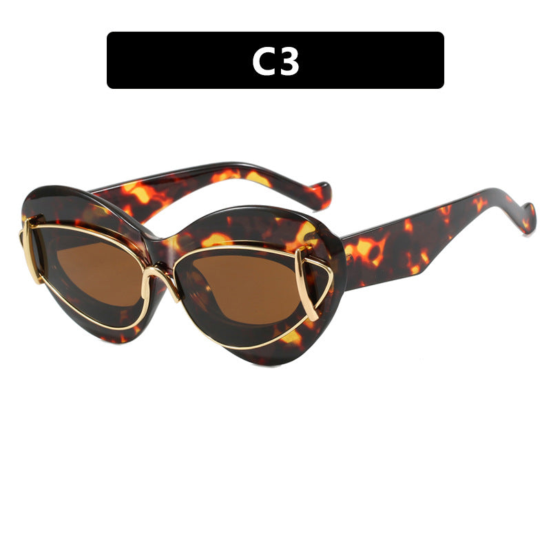 Women's extravagant cat-eye sunglasses Skanto