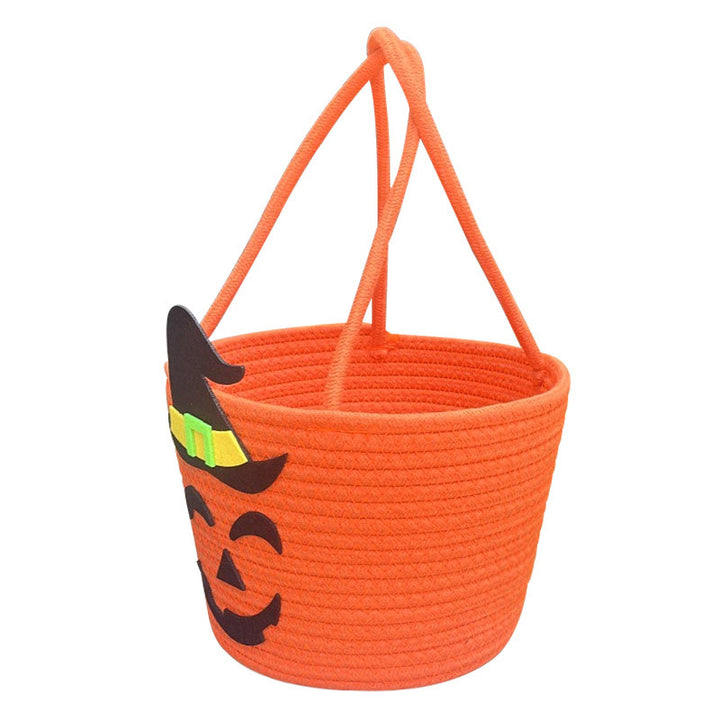 Dame Halloween Kurv med heksehatt-motiv Skanto