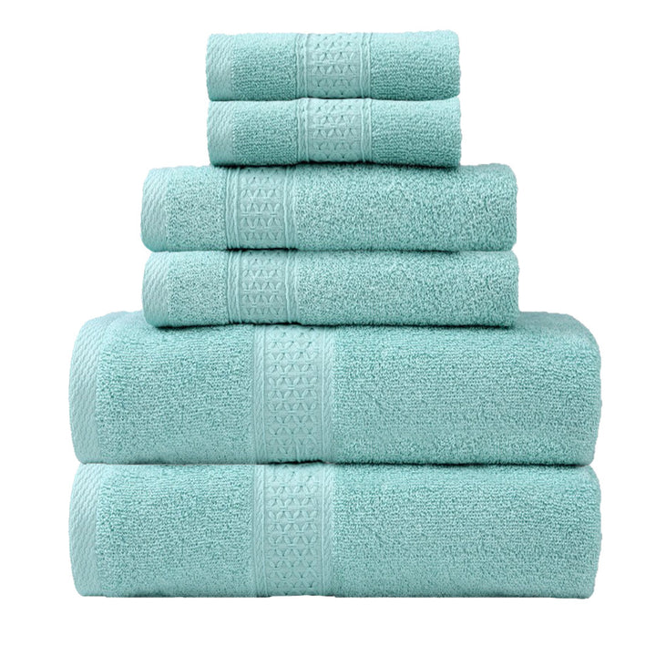 Frottee Håndkle-Set Med Elegant Bånd