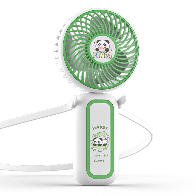 Dame portable mini vifte i søtt panda-design Skanto
