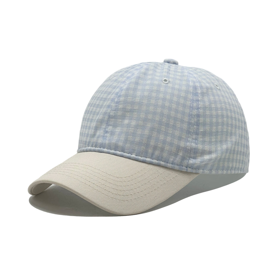 Dame trendy hette med rutemønster Skanto