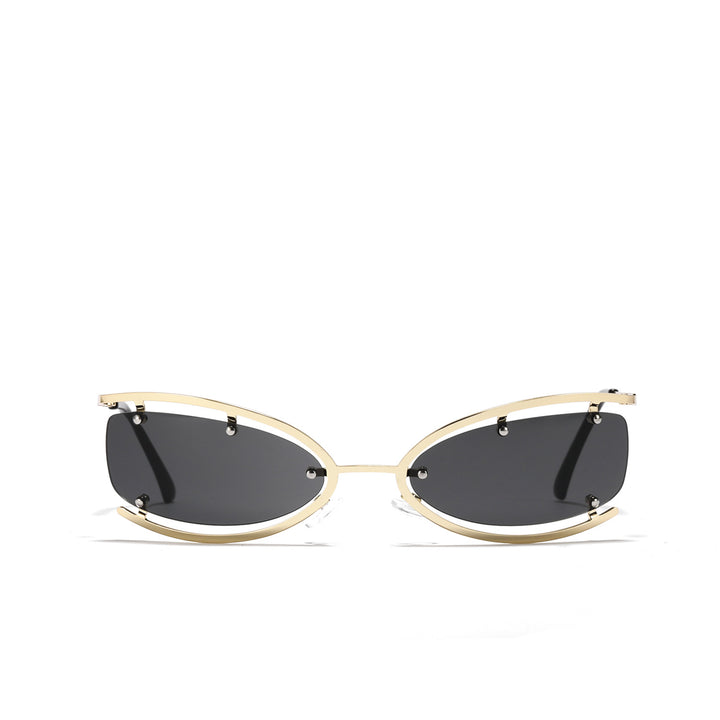 Dame moterik solbrille med unik ramme konstruksjon Skanto