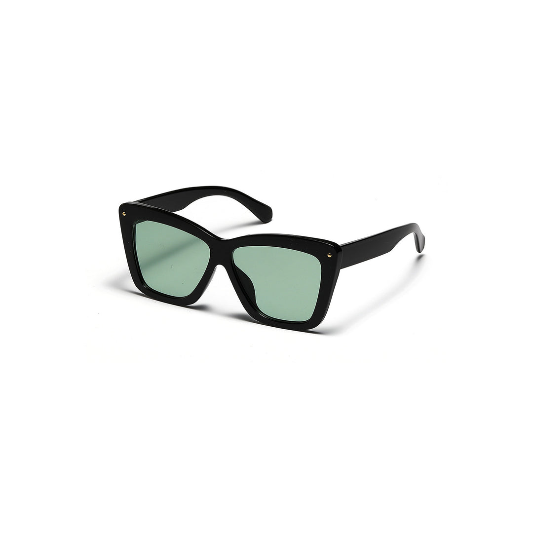 Dame geometrisk oversized solbrille Skanto