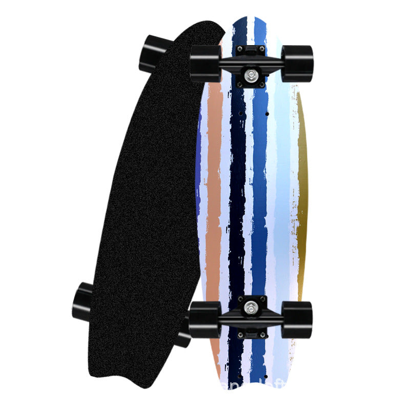 Surf-Inspirert Mini Cruiser Skateboard Skanto