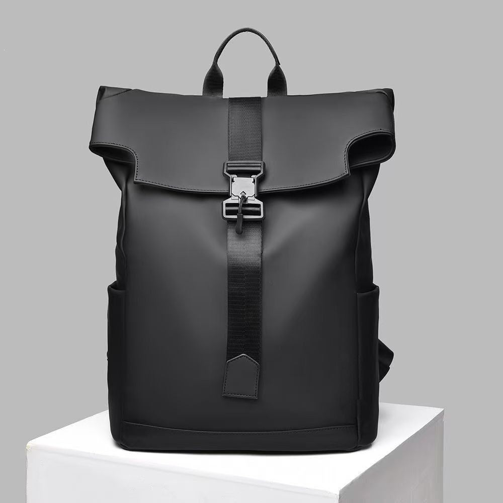 Urban Rolltop Ryggsekk Med Mange Fag Skanto