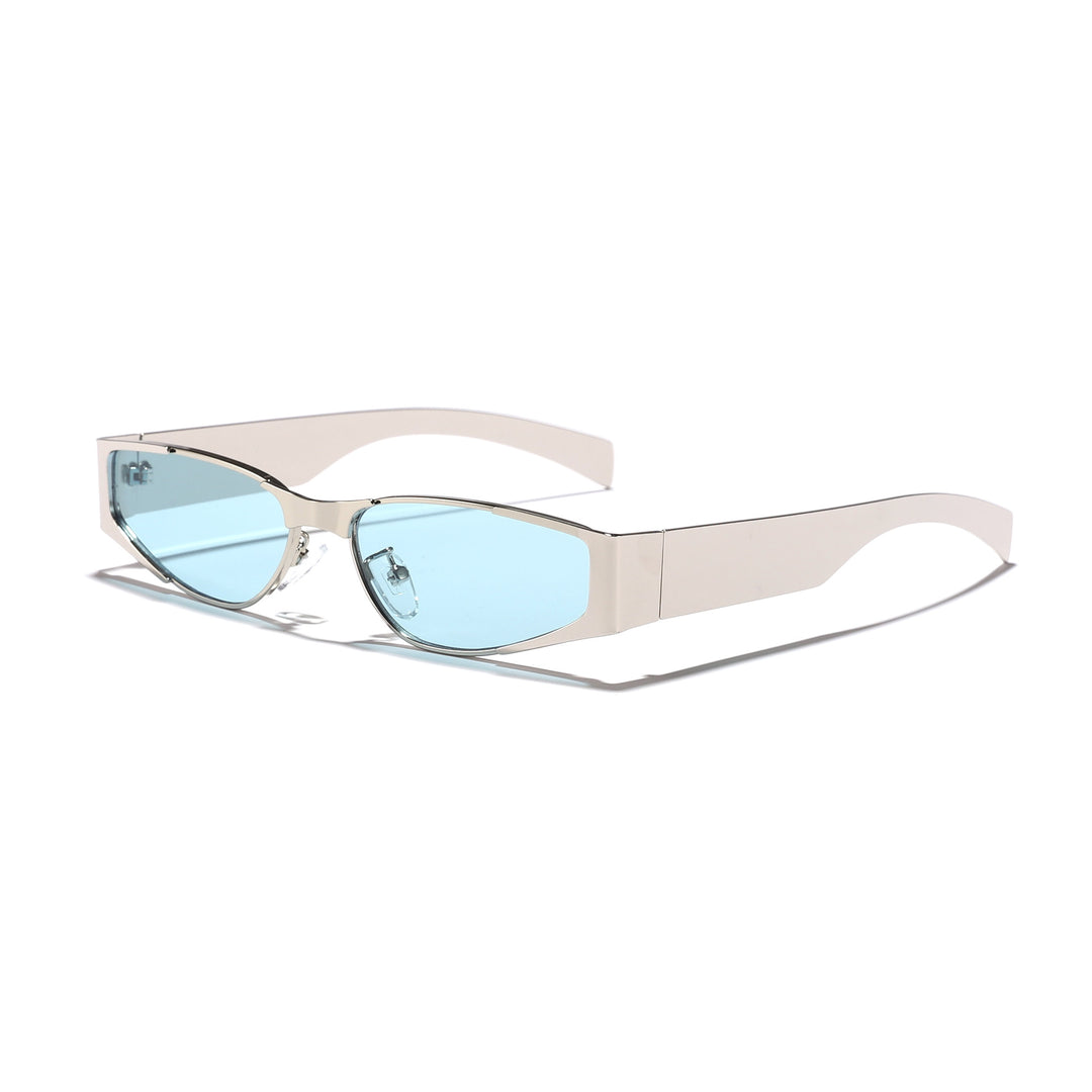 Damer futuristisk slank solbrille Skanto