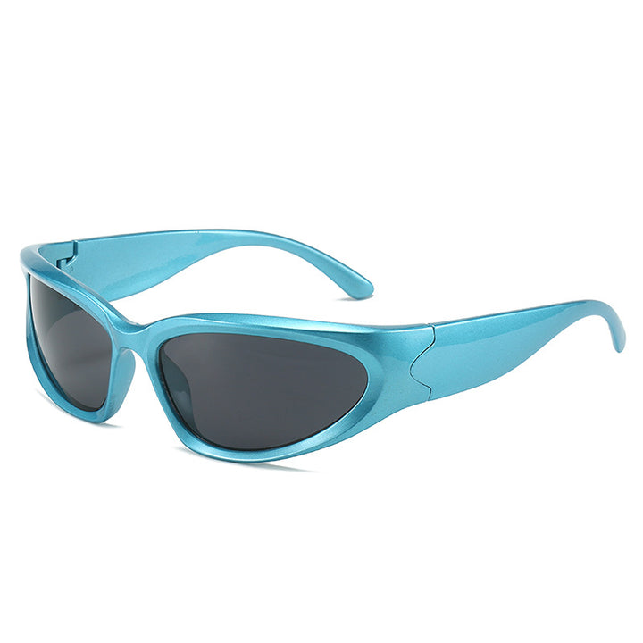 Dame sporty solbriller med ergonomisk design og polariserte glass Skanto