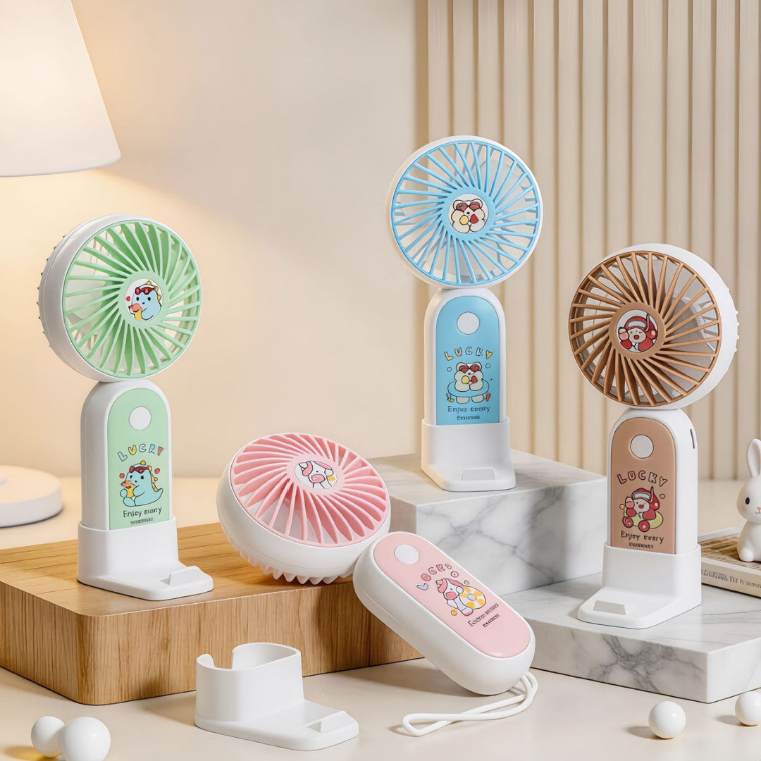 Dames Portable USB Bordvifte med Morsom Design Skanto