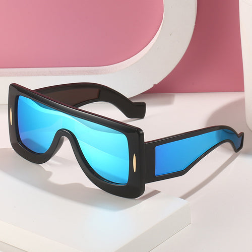 Damer futuristiske oversized solbriller Skanto