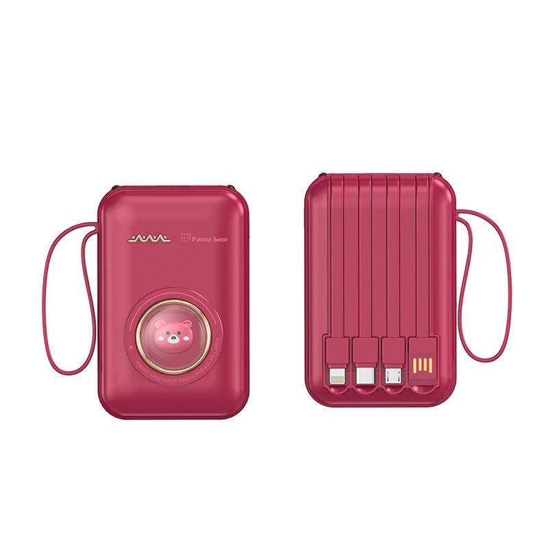 Powerbank med søtt bjørnedesign fra Skanto