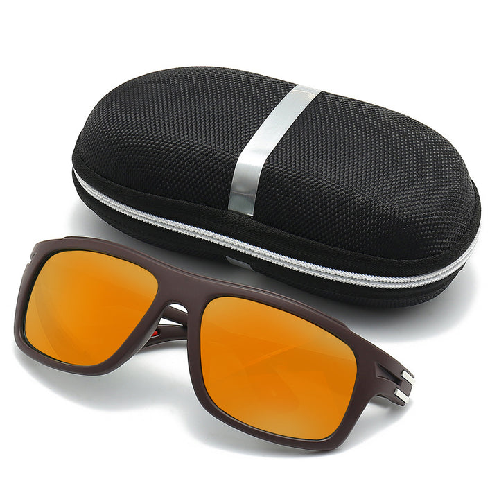 Herre Sports solbriller med polarisert glass og støtsikkert ramme Skanto
