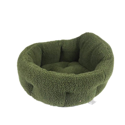 Plush ortopedisk rede hundeseng
