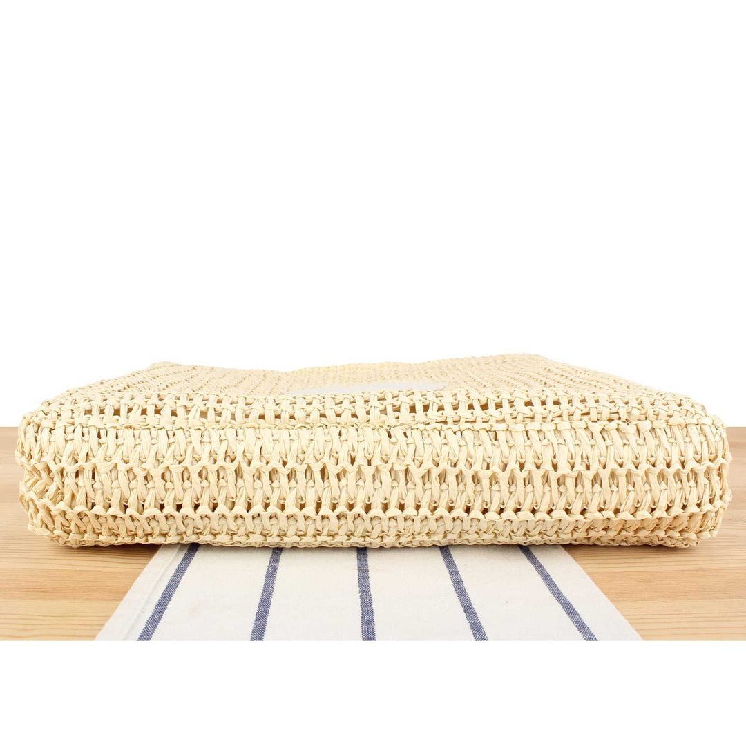 Handbag made of handmade natural material with minimalist aesthetic Skanto