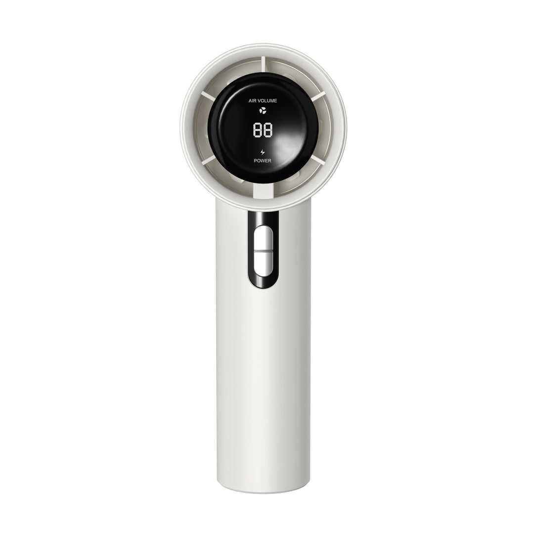 Kjøling Multi-Hastighet Stille Bærbar Oppladbar Håndholdt og Skrivebord Vifte med LED Batteri Display Skanto