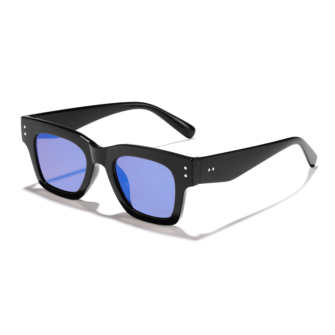 Dame trendy kvadratisk solbriller i urban stil Skanto