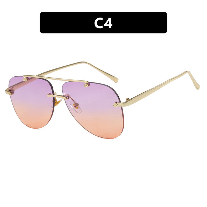 Women's elegant pilot sunglasses with UV protection and reflective lenses Skanto