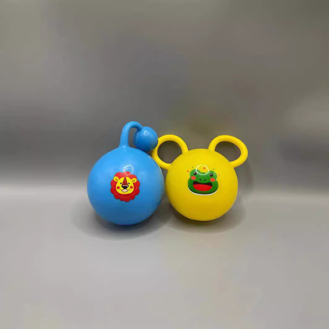 Unisex spill- og læringsball med dyremotiver Skanto