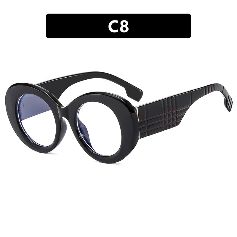 Women's extravagant sunglasses with creative frame design and protective UV filter Skanto