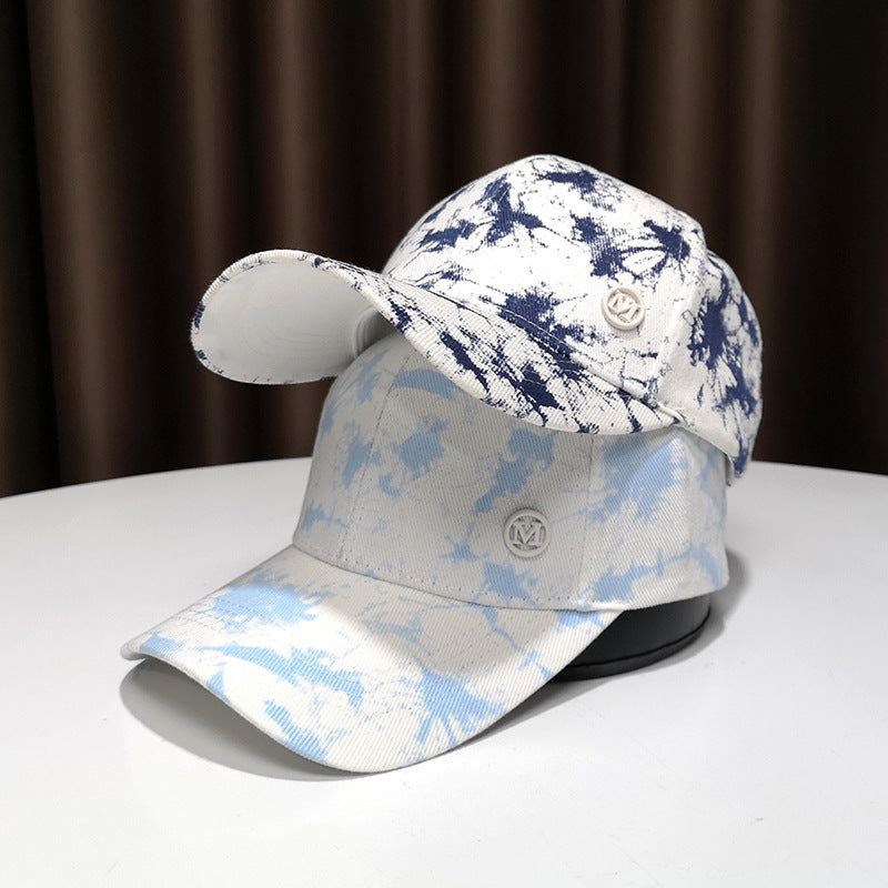 Kvinnelig Stilig Spruttrykk Baseball Caps Skanto