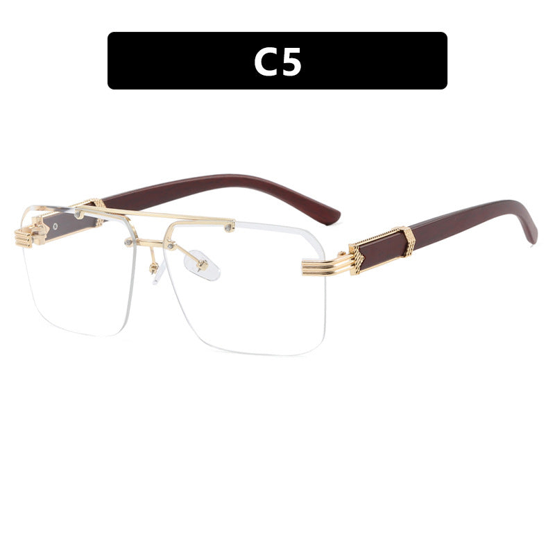 Women's geometric oversized sunglasses with trendy design and luxurious details Skanto