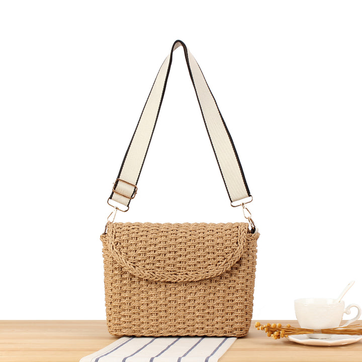 Handwoven Style Shoulder Bag Skanto
