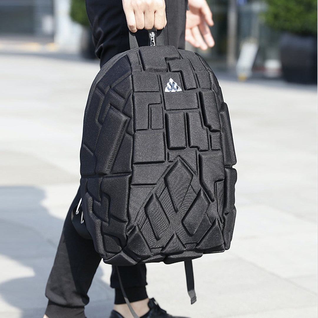 Stylish Textured Backpack Skanto