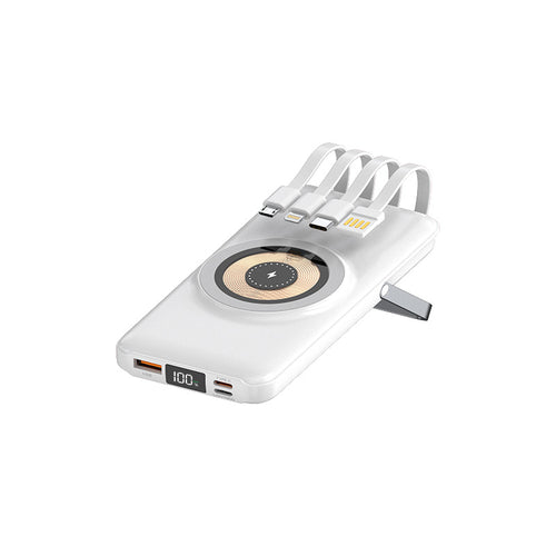 Bærbar powerbank med trådløs ladefunksjon Skanto