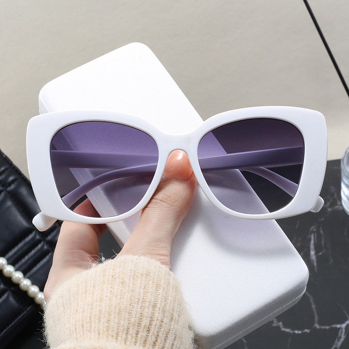 Dame Oversized-solbriller med elegant design Skanto
