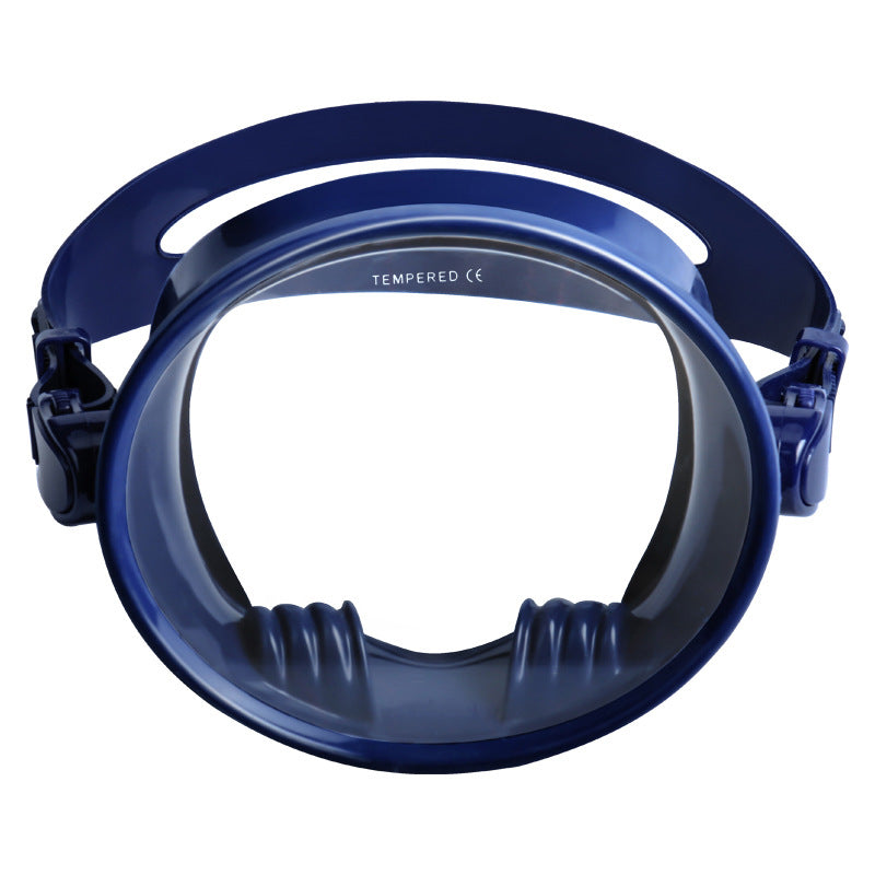 Svømme maske med ergonomisk silikontetning ring Skanto