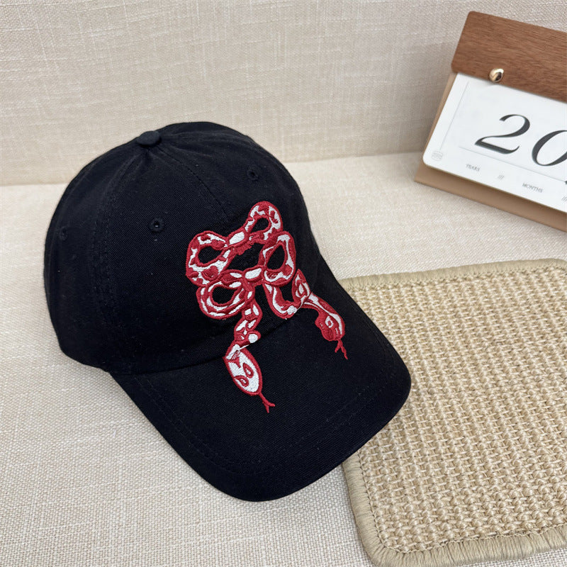 Damebroidered grafisk baseball caps Skanto