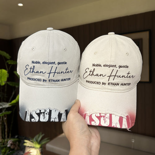 Herre Casual Vintage Brodert Caps Skanto