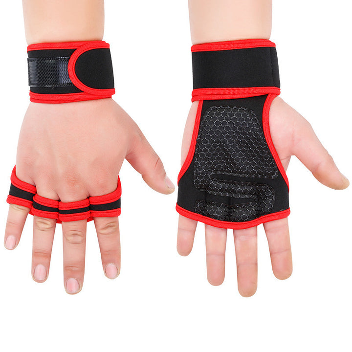 Men's training gloves with breathable material Skanto