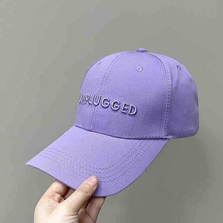 Kvinne bomulls slitt baseball cap Skanto