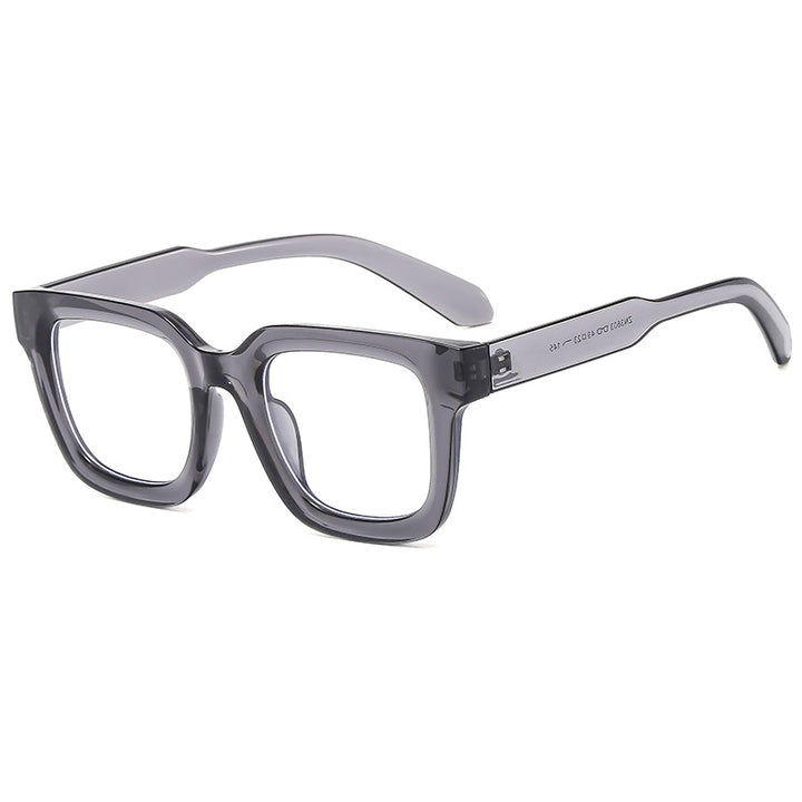 Unisex Chunky Geometric Solbriller Skanto