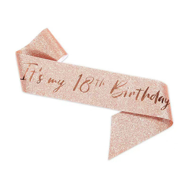 Dame Festlig 10. bursdag dekorasjonbånd Skanto