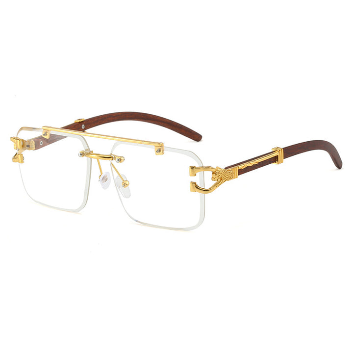 Dame eksklusiv designer-solbrille med luksuriøse detaljer Skanto