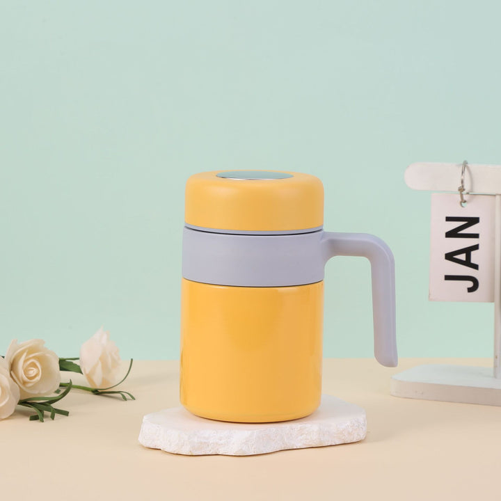 Damer Isoleringsbecher med ergonomisk håndtak og lekkasjesikker lokk Skanto